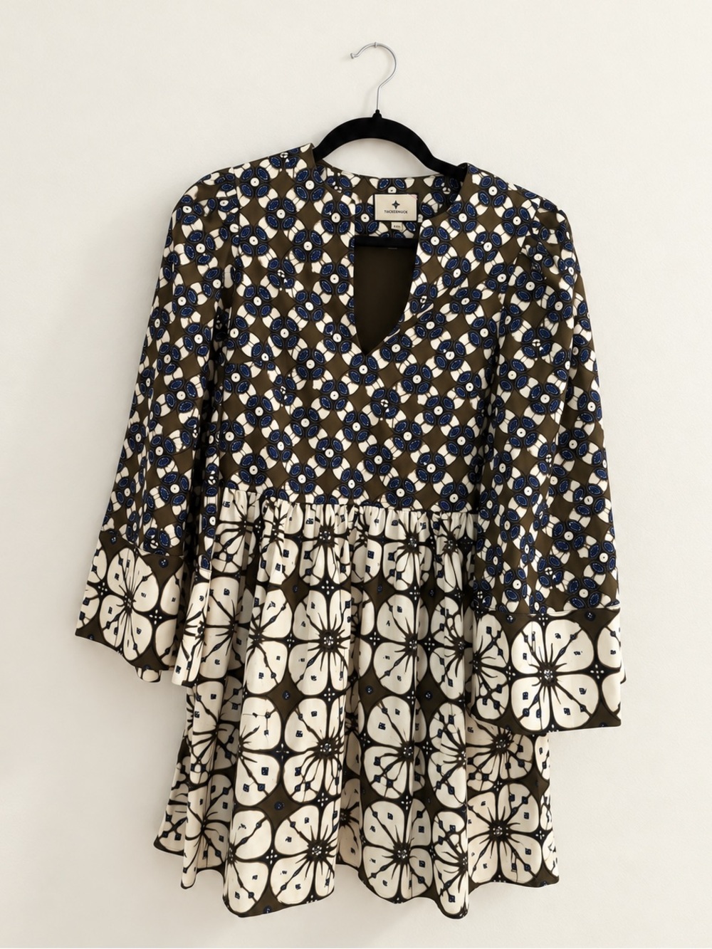 Tuckernuck Izzie Dress in Batik Medallion XXS